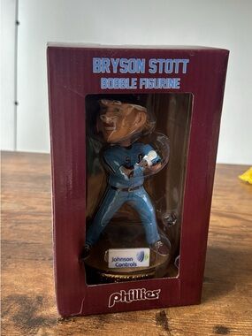Phillies Bryson Stott Phillies Bobblehead - Light Blue Uniform